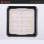 LED Rückfahrscheinwerfer mit schwarzem Rahmen | 12-24v | 40cm Kabel | 100WME – Bild 3