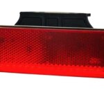 LED Positionsleuchte neonrot mit Bügel | 12-24v | 50cm. Kabel | MV-3250HR