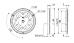 LED Innenleuchte - Touch - 1650lm - 5000K - 12-24v - IP65 | BTS-1600W – Bild 4