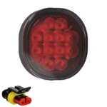 LED Nebelscheinwerfer | 12-24v | 50cm Kabel | SuperSeal (flache Montage) | VM-330SS