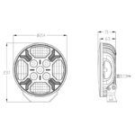 LED Ypsilon 9LED amber-weiß mit Blitzer 7850lm - 3m Kabel | WD-12078.1 – Bild 10
