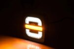 LED-Tagfahrlicht, Positionslicht und Blinklicht vorne 24V 1m. Kabel – Bild 5