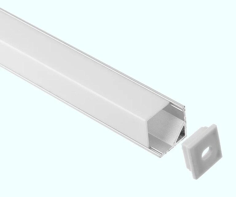 Aluminium-Profil | LED-Streifen auf Rolle | BAC-ALU6