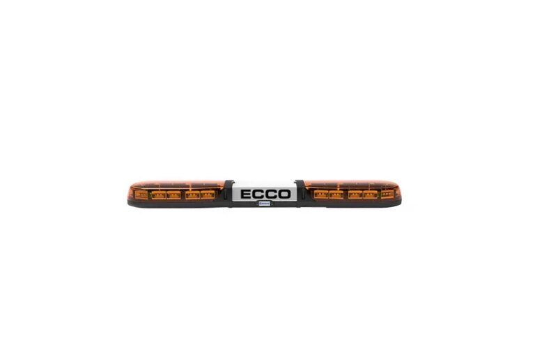 LED-Warnbalken amber | 13 Serie | ECE-R65 amber | weißes Zentrum | 1000mm | 24 LE | 13-01001-E