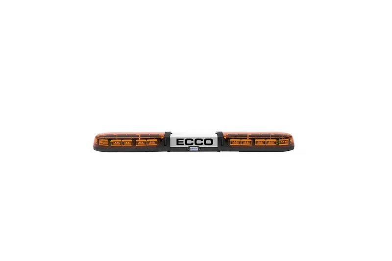 LED-Warnbalken amber | 13 Serie | ECE-R65 amber | weißes Zentrum | 1000mm | 24 LE | 13-01001-E
