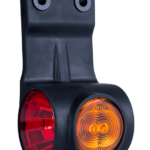 LED Begrenzungsleuchte rechts rot-weiß-amber 12-24v 60cm Kabel