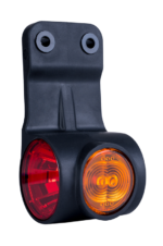 LED Begrenzungsleuchte rechts rot-weiß-amber 12-24v 60cm Kabel