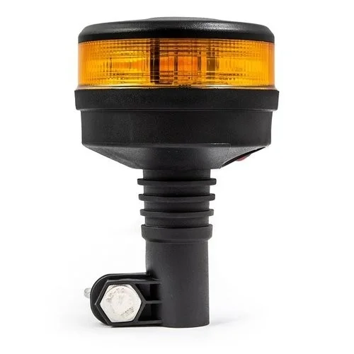 LED Rundumleuchten | amber mit amber Linse | R65 | 12-24v | DIN-Sockel | S07ZL602AA