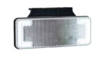 LED Positionsleuchte neonweiß mit Bügel | 12-24v | 50cm. Kabel | MV-3150W