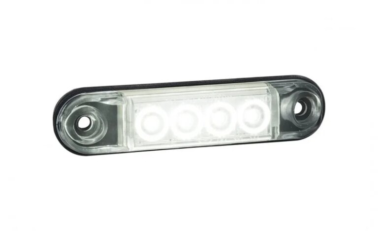 LED Positionsleuchte amber mit Bügel | 12-24v | 50cm. Kabel | MV-4400W