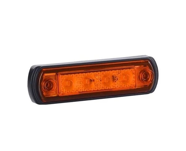 LED Umrissleuchte amber mit Bügel | 12-24v | 50cm. Kabel | MV-5250A