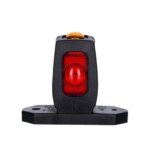 LED Begrenzungsleuchte kompakt rot-weiß-amber 12-24v 50cm Kabel | MB-3600RWA