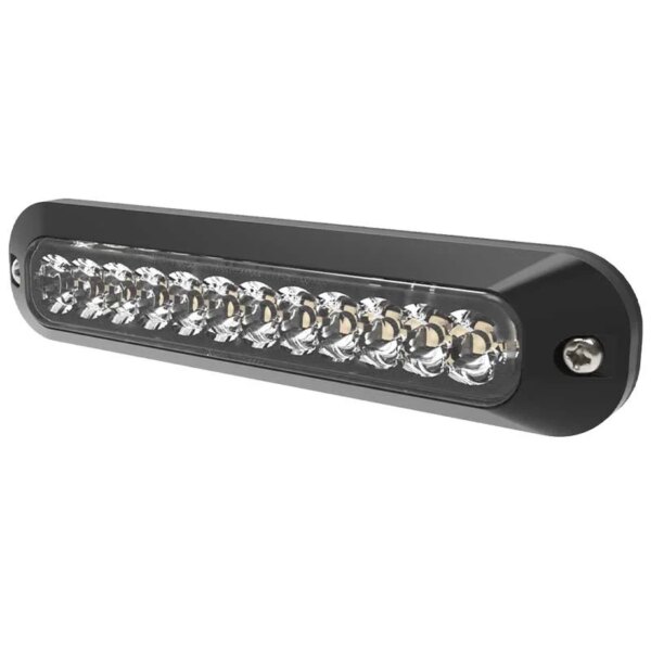 LED Blitzer | R65 | amber | weiß (geteilt) 8-LED | 12-24v | ED3755AC