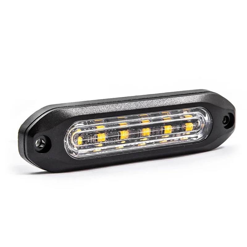 LED Blitzer amber | 12-24v | 2m Kabel | SF-6500A