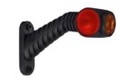 Rechts | LED Begrenzungsleuchte rot-weiß-amber | 12-24v | 50cm. Kabel | MB-4792RWA