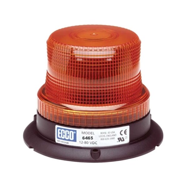 LED Rundumleuchte R10 amber 12-80v 3-Schraube Serie 6465 | 6465A