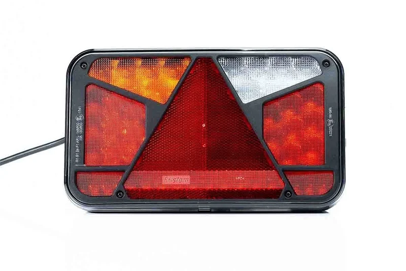 LED Rücklicht links | 12-24v | 6-Funktionen 100cm. Kabel | VC-4501