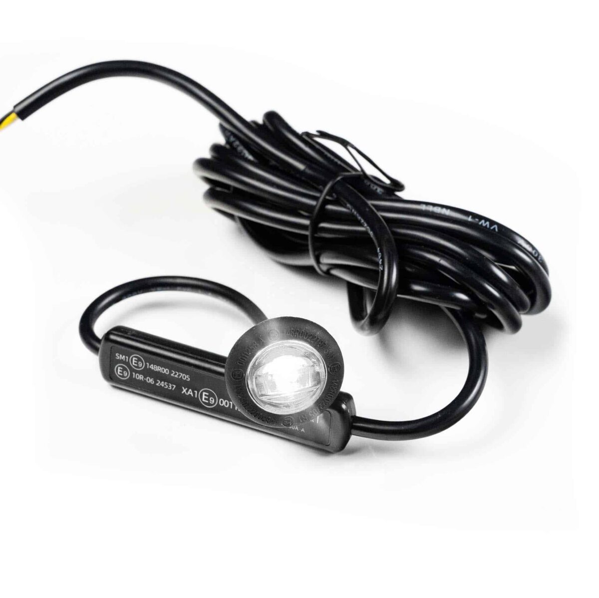 LED Umrissleuchten weiß mit R65 Blitzer 12-24v 200cm Kabel