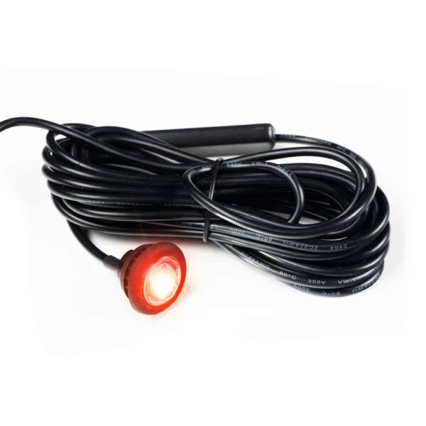 LED Markierungsleuchte rot 12-24v 500cm Kabel