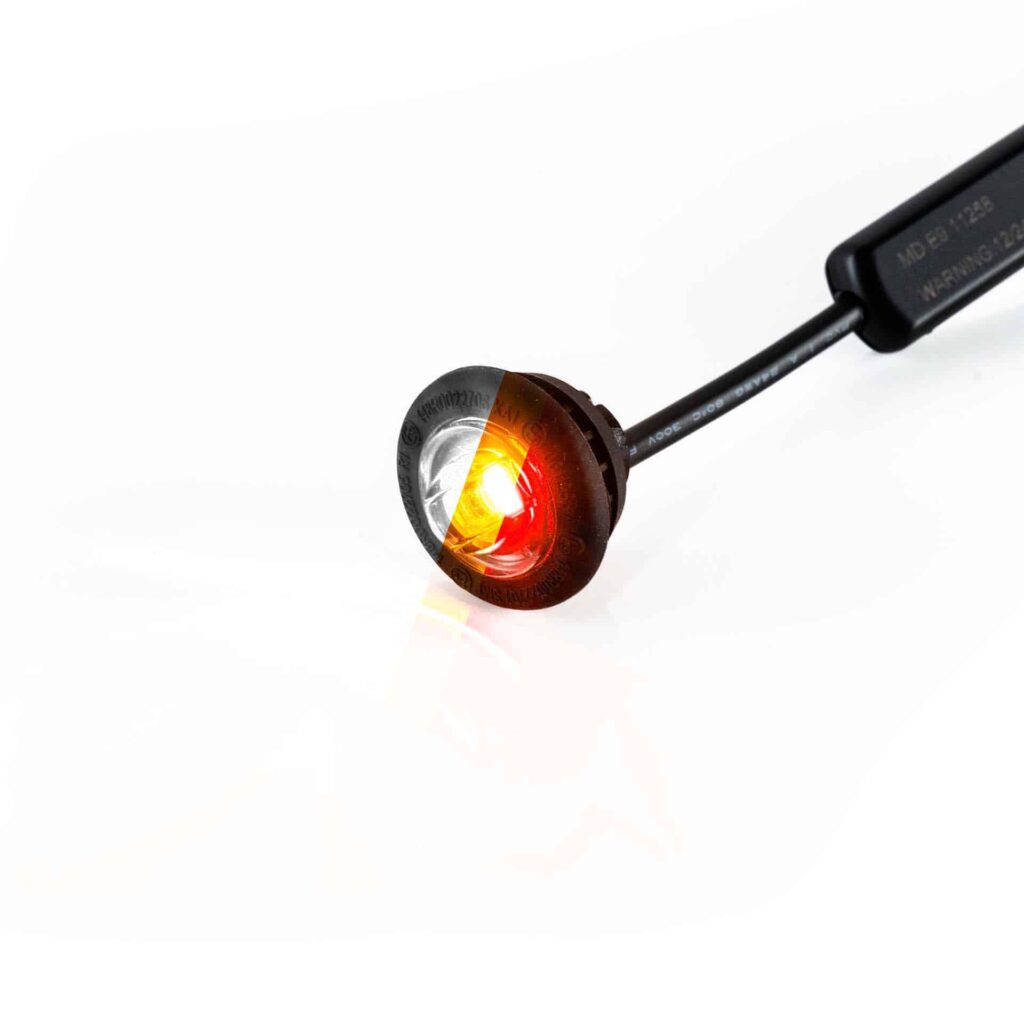 LED Markierungsleuchte amber 12-24v 200cm Kabel