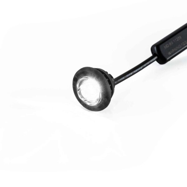LED Markierungsleuchte weiß 12-24v 25cm Kabel