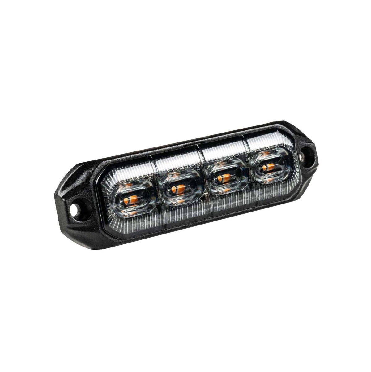 LED R65 CL2-Blitzer 4-LED amber 24V 200cm Kabel – Bild 2