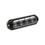 LED R65 CL2-Blitzer 4-LED amber 24V 200cm Kabel – Bild 2