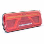 Links | LED Rücklicht | dynamisches Blinklicht | 12-24v | 200cm. Kabel | VC-2001 – Bild 2