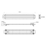 LED amber | 1359mm | 12-24v | inkl. Controller – Bild 10
