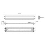 LED amber | 1664mm | 12-24v | inkl. Controller – Bild 10