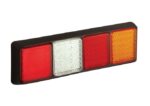 LED Rücklicht mit schwarzem Rand | 12-24v | 40cm Kabel | 100BFWARME