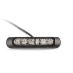 R65 LED Blitzer 6 LEDs Rot 10 - 30V | S10F6200R