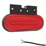 LED Positionsleuchte rot | 12-24v | 50cm Kabel | M10MV-750R