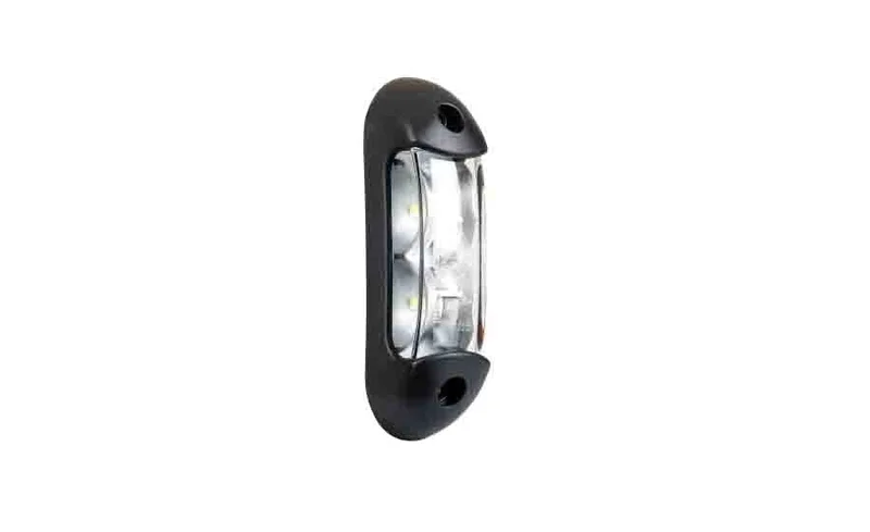 LED Begrenzungsleuchte kompakt rot-weiß 12-24v 50cm Kabel | MB-5300RW