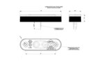 LED Positionsleuchte weiß | 12-24v | 50cm. Kabel | MV-5100W – Bild 2