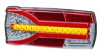 Links | LED Rücklicht dynamisches Blinklicht | 12-24v | 7-PIN AMP-Stecker | V14C7-901B7 – Bild 2