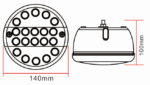 LED-Rückfahrlicht | 12-24v | ohne Kabel | 140WSTIM – Bild 6