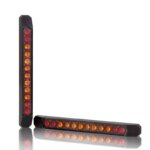 LED Rücklicht Slimline Universelles dynamisches Blinklicht Kabel 24V 50cm Kabel – Bild 5