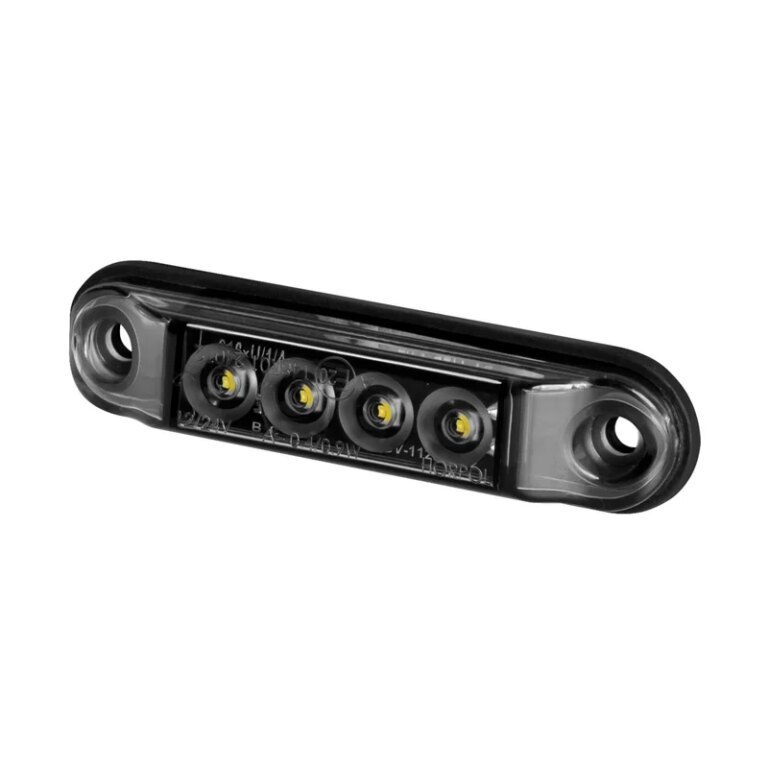 LED Positionsleuchte weiß 12-24 50cm Kabel