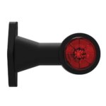 LED Begrenzungsleuchte | gerader Stahl | 12-24v | 50cm. Kabel | M10BV-200RW – Bild 2