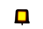 LED Oberlampe amber 12-24v, 30cm Kabel – Bild 4