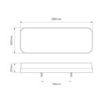 Rechts | LED Neon Rücklicht | 12-24v | 284RAWFMR – Bild 6