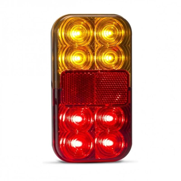 Bremslicht | Rücklicht | Reflektor | Nummernschildbeleuchtung | 12v | Duo-Pack | 149BARLP2