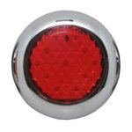 LED Nebelscheinwerfer mit Chromrand | 12-24v | 0,15m Kabel | 145FME – Bild 2