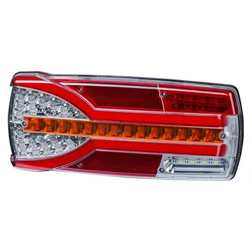 Links | LED Rücklicht dynamisches Blinklicht | 12-24v | 150cm. Kabel | V14C7-901