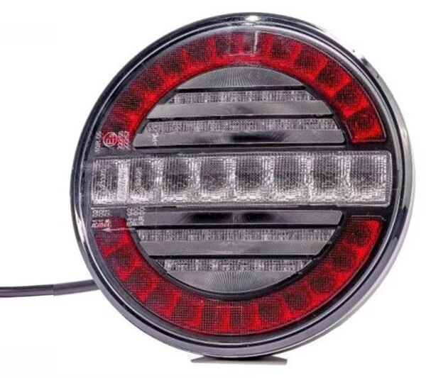 LED Nebelscheinwerfer und Rückfahrlicht (rund) | 12-24v | 100cm. Kabel | VMR-214