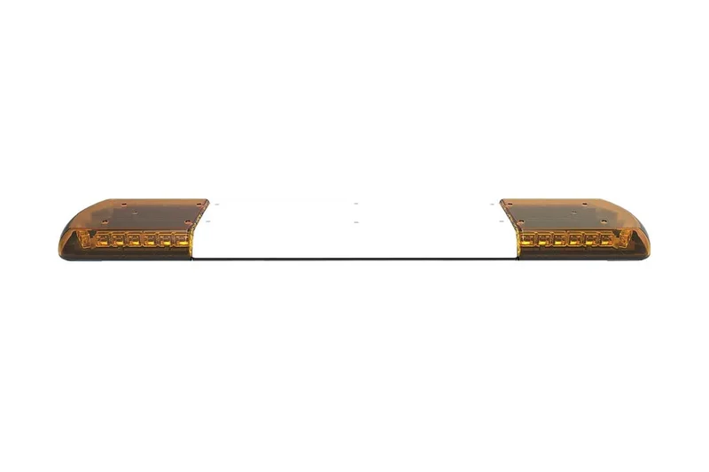LED amber | 12 Serie | ECE-R65 amber | transparent weiß Mitte | 1219mm | 12-30990-E