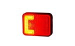 LED Positionsleuchte neonrot mit Bügel | 12-24v | 50cm. Kabel | MV-3500R – Bild 7