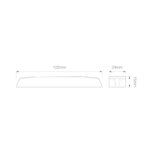 R65 Slimline LED Blitzer | 6 LEDs | Gelb | 10-30v | SLED6DVAR65 – Bild 2