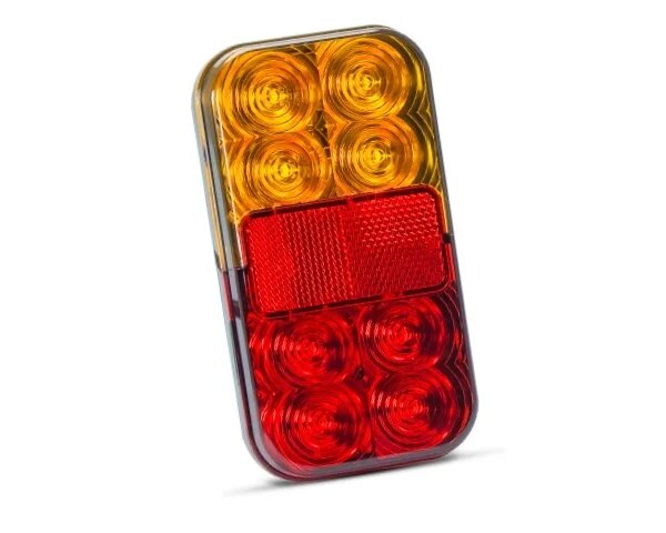 LED Kompaktes Rücklicht ohne Kennzeichenbeleuchtung | 12V | 40cm. Kabel | 149BAR